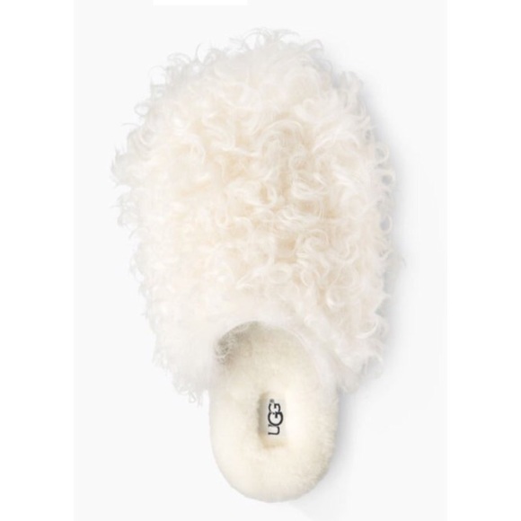 UGG FLUFF MOMMA MONGOLIAN CLOG - Picture 3 of 8